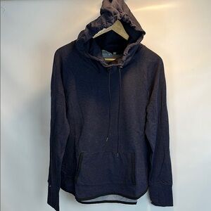 Navy Blue Hoodie with Front Pocket